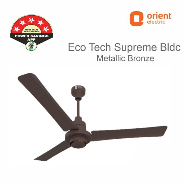 ECOTECH SUPREME BLDC Metallic Bronze by Orient