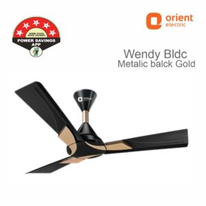 WENDY BLDC Metallic black gold by Orient